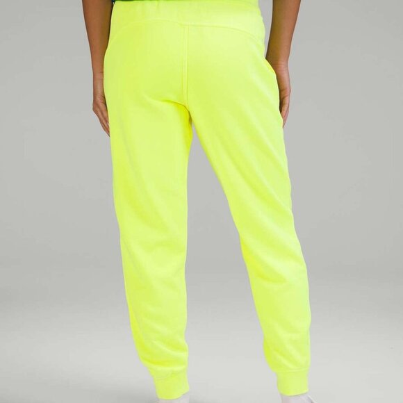 Lululemon Neon Scuba High-Rise French Terry Jogger Size 4 - Picture 2 of 8